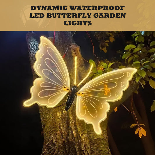 Dynamic Waterproof LED Butterfly Garden Lights