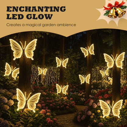 Dynamic Waterproof LED Butterfly Garden Lights