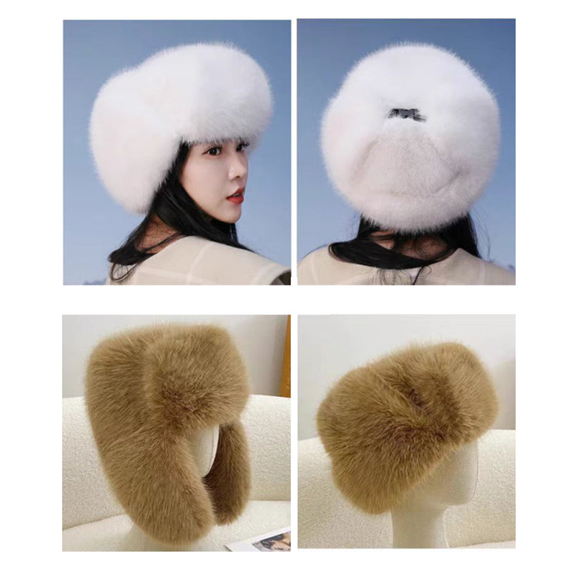 🎁Women's Fluffy Trapper Hat with Ear Flaps🔥