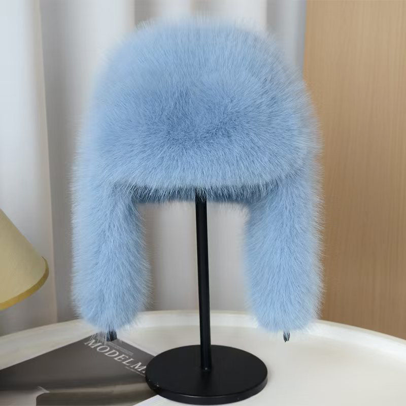 🎁Women's Fluffy Trapper Hat with Ear Flaps🔥