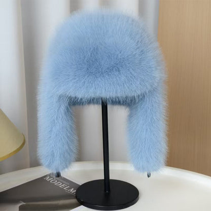 🎁Women's Fluffy Trapper Hat with Ear Flaps🔥