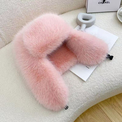 🎁Women's Fluffy Trapper Hat with Ear Flaps🔥