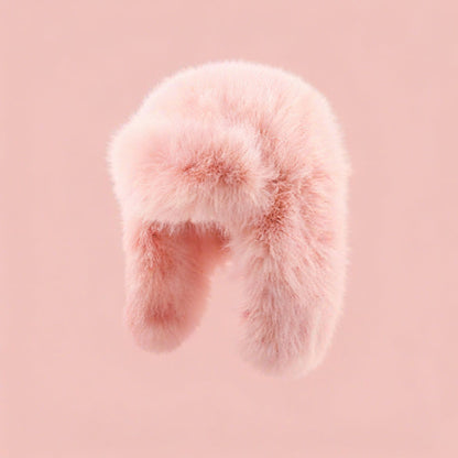 🎁Women's Fluffy Trapper Hat with Ear Flaps🔥
