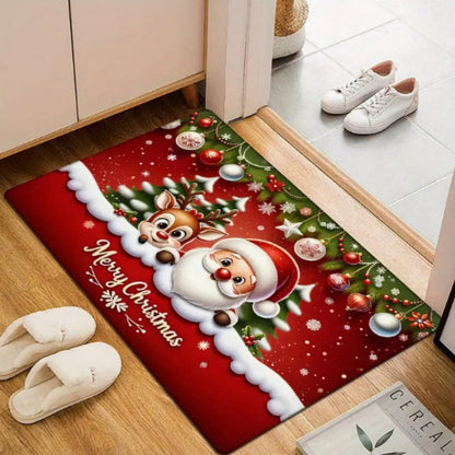 🎅🏻Cheerful Christmas Welcome Doormat