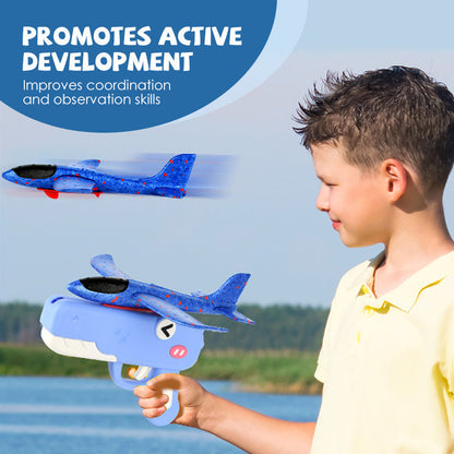 🎁🛩️Dinosaur Airplane Launcher Toy for Kids
