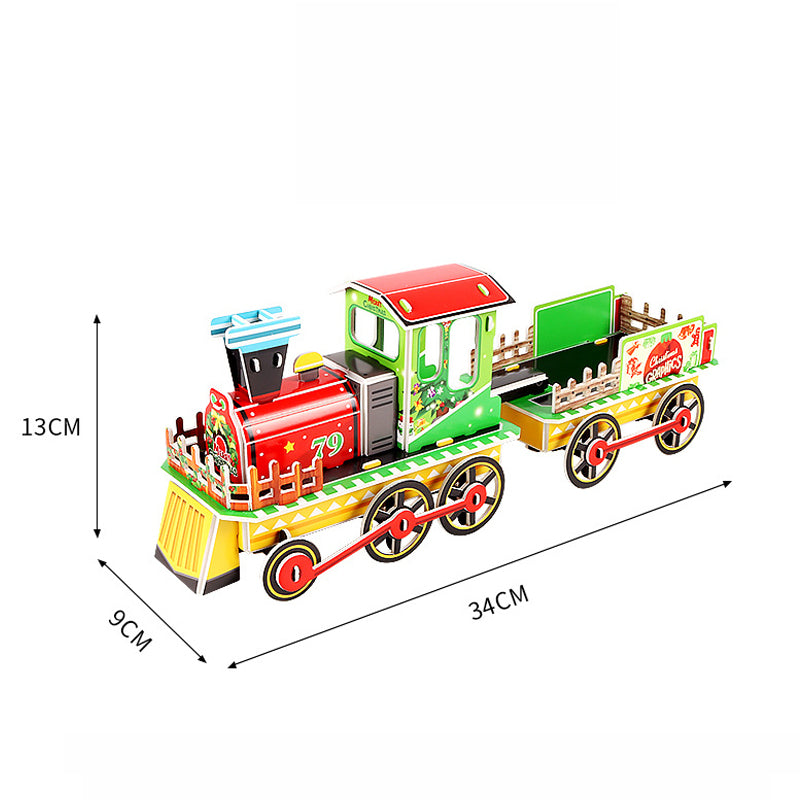 🎁Christmas Limited-Time Offer - 50% Off🧩3D DIY Christmas Puzzle Kit