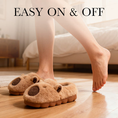 🎁HOT SALE 50% OFF🎁—🐾Warm Indoor Non-Slip Capybara Slippers