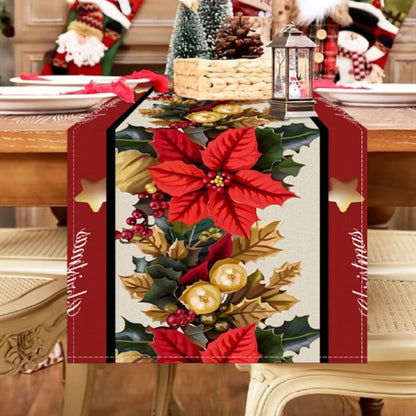 Decorative Christmas & Thanksgiving Table Runner