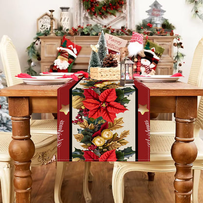 Decorative Christmas & Thanksgiving Table Runner