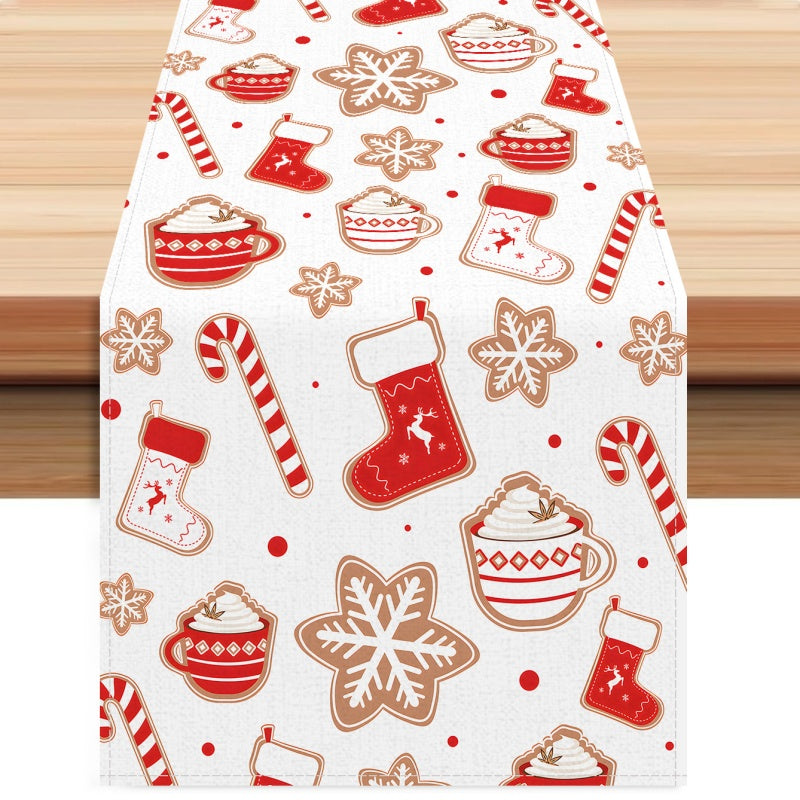 Decorative Christmas & Thanksgiving Table Runner