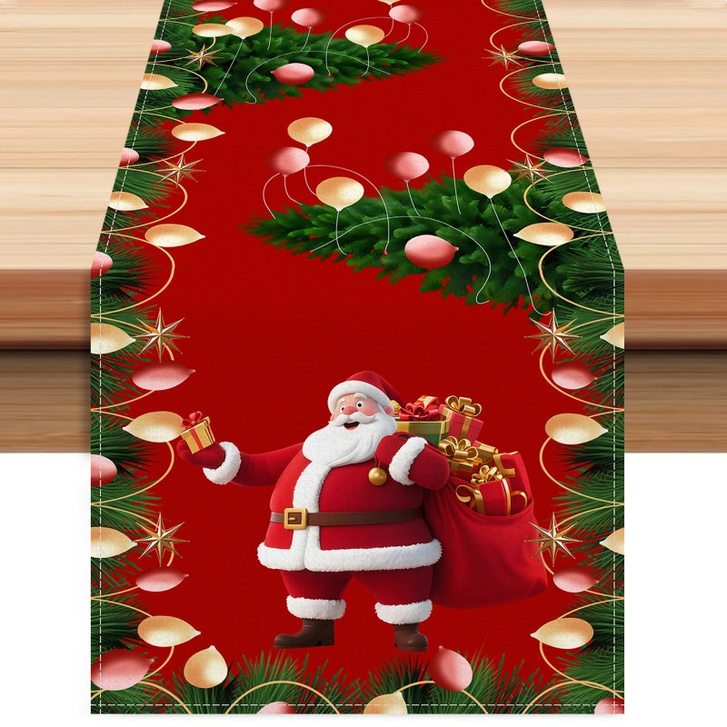 Decorative Christmas & Thanksgiving Table Runner