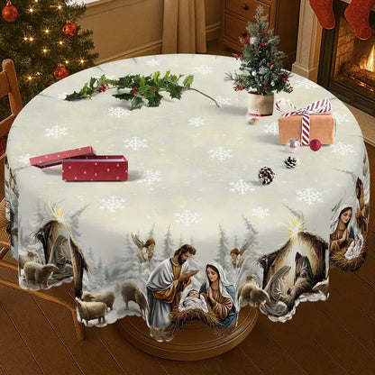 Christmas Tablecloth For Holiday Dining