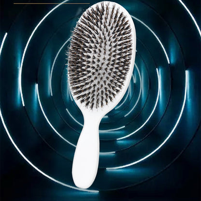 📢💥BLACK FRIDAY SPECIAL PRICE💖🔥Anti-Static Air Cushion Detangling Brush- Smoother, Stronger, Shinier Hair - Boar Bristle Brush