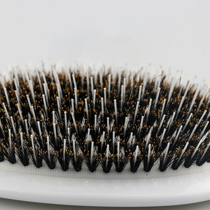 📢💥BLACK FRIDAY SPECIAL PRICE💖🔥Anti-Static Air Cushion Detangling Brush- Smoother, Stronger, Shinier Hair - Boar Bristle Brush