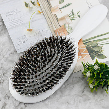 📢💥BLACK FRIDAY SPECIAL PRICE💖🔥Anti-Static Air Cushion Detangling Brush- Smoother, Stronger, Shinier Hair - Boar Bristle Brush