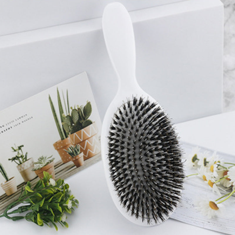 📢💥BLACK FRIDAY SPECIAL PRICE💖🔥Anti-Static Air Cushion Detangling Brush- Smoother, Stronger, Shinier Hair - Boar Bristle Brush