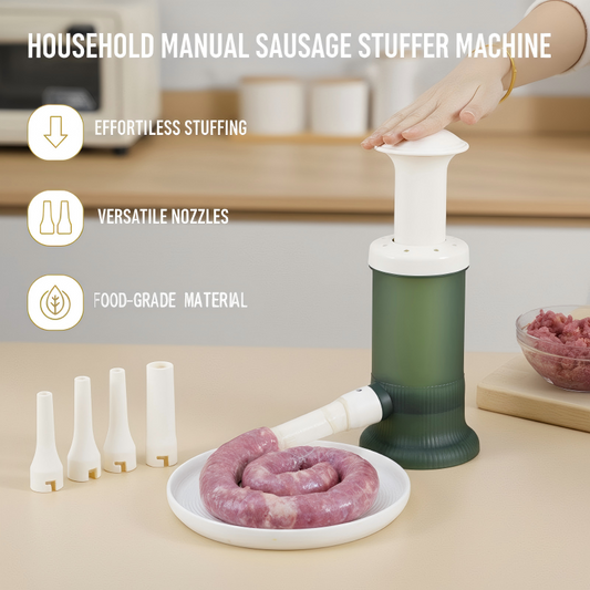 ✨🎅Last-Minute Christmas Offers ⏰🌭Household Manual Sausage Stuffer Machine