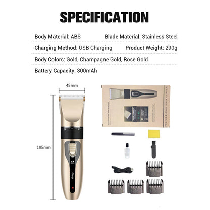 📢📢42 % OFF !!✨Professional Hair Clippers for Men