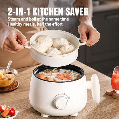 ✨🎅Last-Minute Christmas Offers 🎄⏰Portable Multifunctional Non-Stick Electric Pot