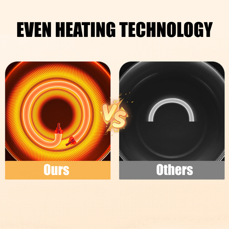 ✨🎅Last-Minute Christmas Offers 🎄⏰Portable Multifunctional Non-Stick Electric Pot