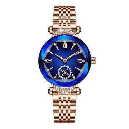 ✨🎅Last-Minute Christmas Offers 🎄⏰Elegant Iridescent Dial Waterproof Women's Quartz Watch