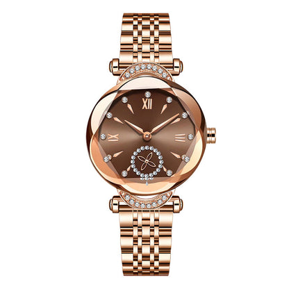 ✨🎅Last-Minute Christmas Offers 🎄⏰Elegant Iridescent Dial Waterproof Women's Quartz Watch