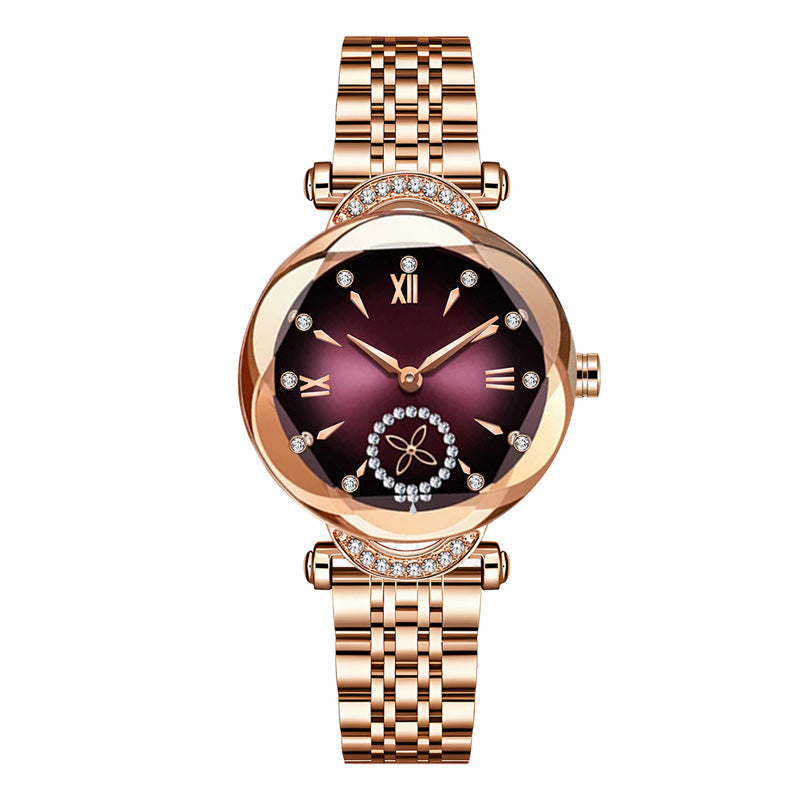 ✨🎅Last-Minute Christmas Offers 🎄⏰Elegant Iridescent Dial Waterproof Women's Quartz Watch