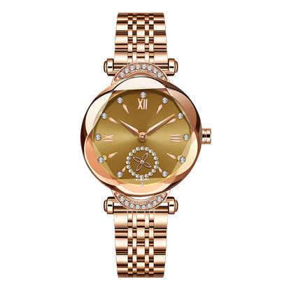 ✨🎅Last-Minute Christmas Offers 🎄⏰Elegant Iridescent Dial Waterproof Women's Quartz Watch