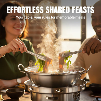 ✨🎅Last-Minute Christmas Offers 🎄⏰Windproof Alcohol Stove with Pot