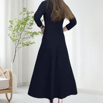 📢📢60 % OFF !!🎅Women’s Elastic High Waisted Thick Long Skirt