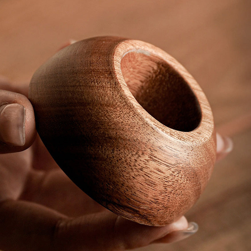 🎄 Christmas Sale: Up to 50% Off!🎁Vintage Coffee Mug with Wooden Handle & Saucer