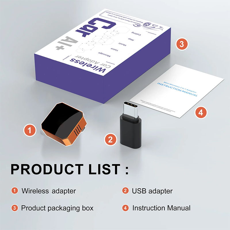 🥂 New Year, New Style: 50% Off Everything!Smart Auto-Upgrade: Wireless Adapter for Seamless CarPlay & Android Auto – Plug & Drive! 📲✨🚀