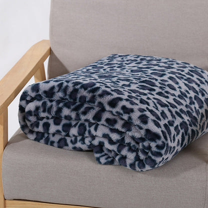 🛋️Home Comfort Pick｜Plush Leopard Print Throw Blanket - New Year 50% Off