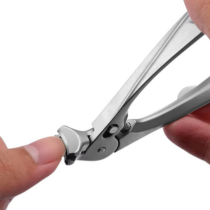 Stainless Steel Ingrown Toenail & Nail Clipper – Wide Jaw, Portable & Strong ✂️🦶✨