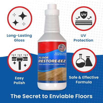 Floor Restorer & Polish – Restores Shine & Protects Wooden & Hard Floors 🧽✨