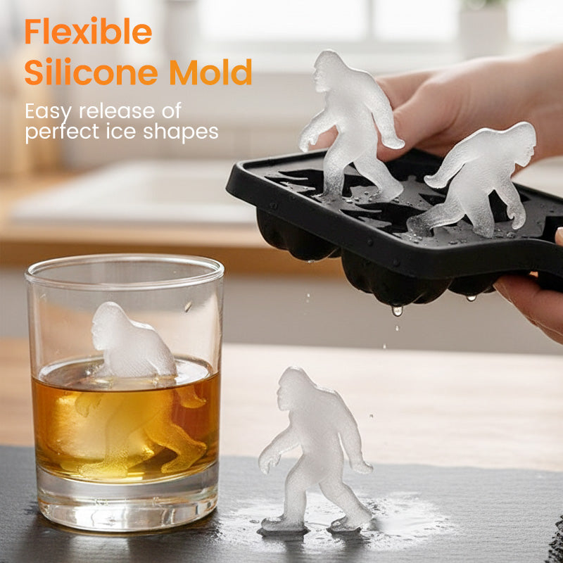 🥳2026 HOT SALE🥳💞50K+ SOLD!✨ 💝Bigfoot Silicone Ice Cube Mold Tray