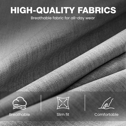 📢📢60%  OFF !! ⏰Men's Slim-Fit 3-Piece Suit Set🕴️