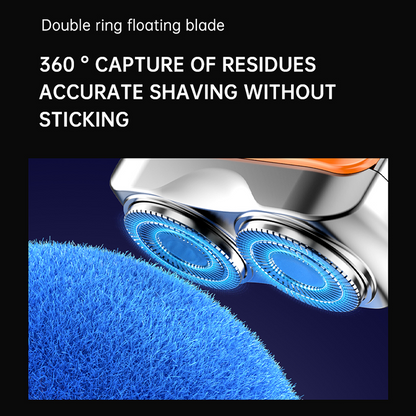 ⚡🪒 50% OFF! Portable Electric Shaver – AI Beard Sensor, Magnetic Head, 60min Battery & LED Display