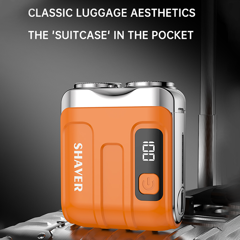 ⚡🪒 50% OFF! Portable Electric Shaver – AI Beard Sensor, Magnetic Head, 60min Battery & LED Display