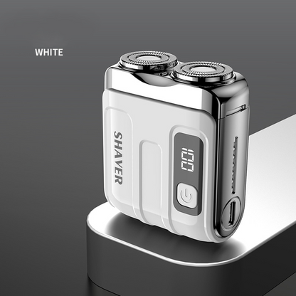 ⚡🪒 50% OFF! Portable Electric Shaver – AI Beard Sensor, Magnetic Head, 60min Battery & LED Display