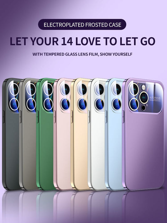 Electroplated Large Window Phone Case