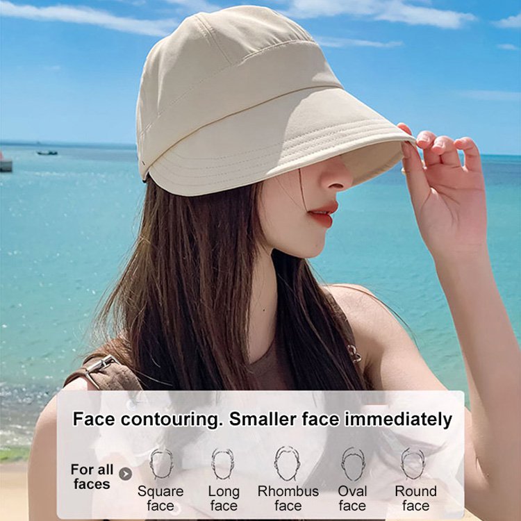 UV Protection Hat Without Makeup（50% OFF）