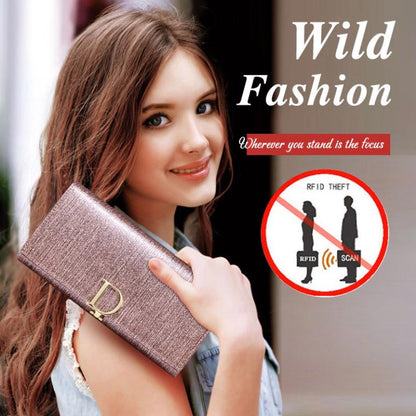 Large-capacity Stylish Temperament Wallet - RFID Blocking