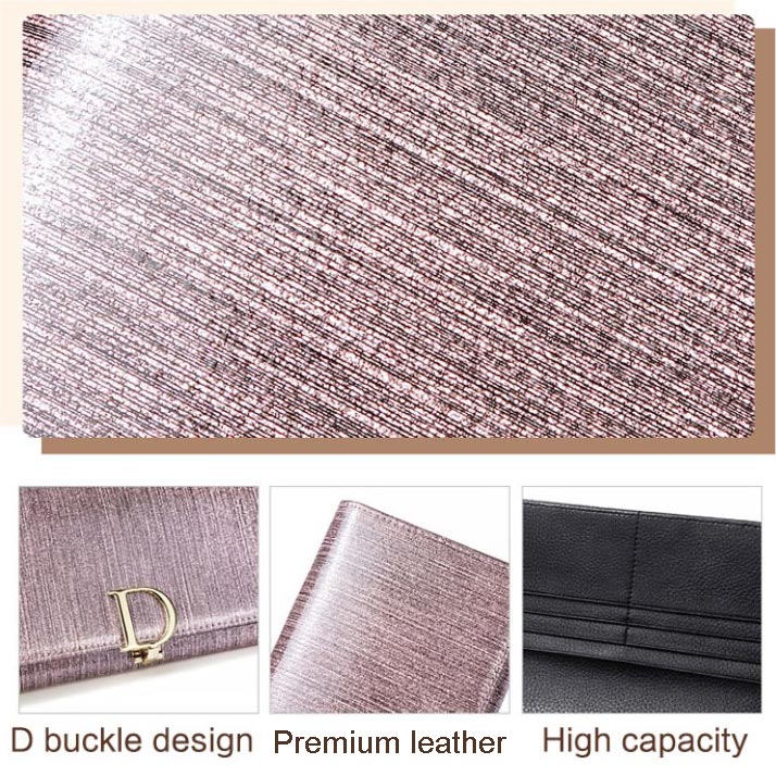 Large-capacity Stylish Temperament Wallet - RFID Blocking