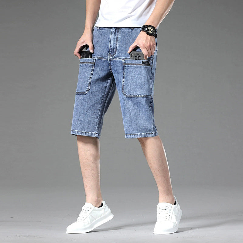 Summer Men's Breathable Jeans