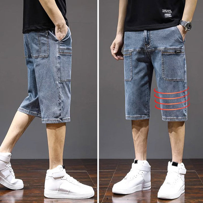 Summer Men's Breathable Jeans