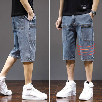 Summer Men's Breathable Jeans