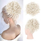 🔥Hot Sale 14.99🔥Elastic Drawstring Loose Short Curly Bun（50% OFF）