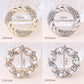 Classic All-match Pearl Rhinestone Buckles