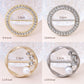Classic All-match Pearl Rhinestone Buckles